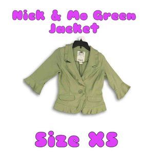 Clothing - Nick & Mo Green Jacket Size XS